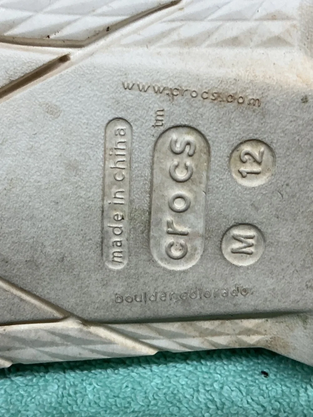 Crocs’s Men’s Leather Boat Shoes Size 12